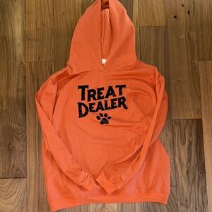 Amazon Orange 'Treat Dealer' Hoodie